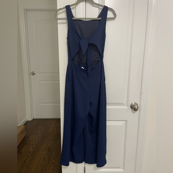 Aritzia Navy Sleeveless Jumpsuit - Picture 3 of 4